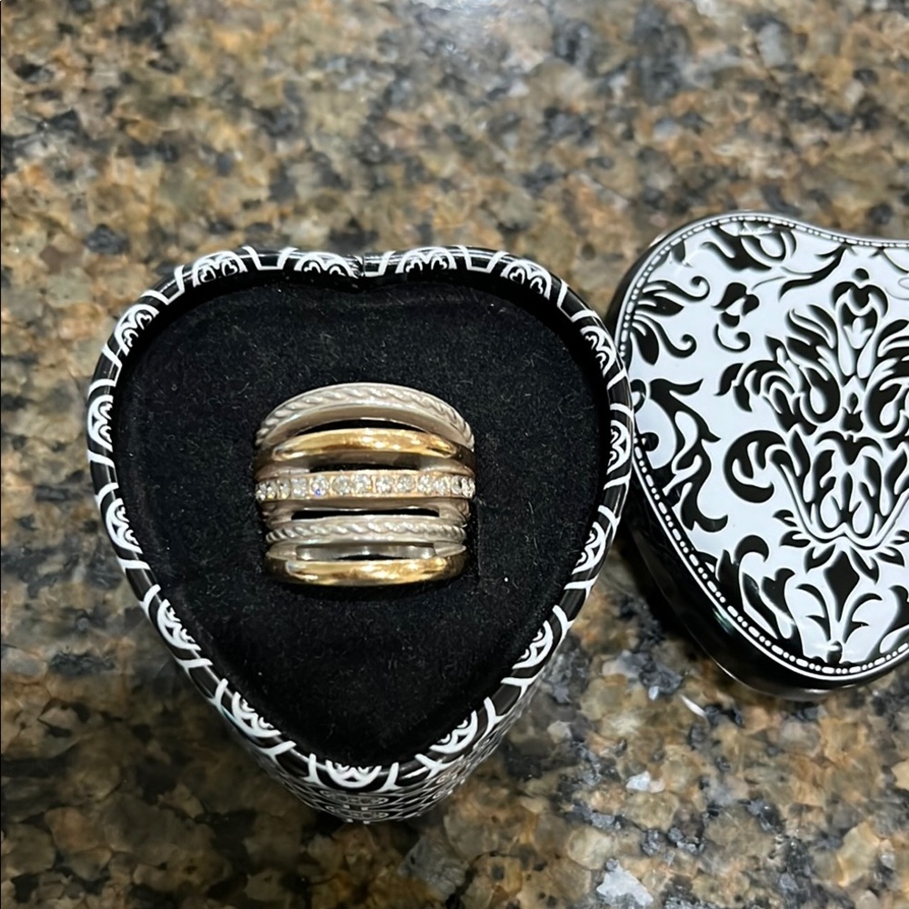 Brighton Gold and Silver Stacked Ring